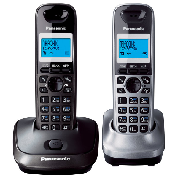 Купить Телефон DECT магазина каталоге фотографии отзывы, цене KX-TG2512RU2 с в интернет М.Видео - Panasonic по доставкой, выгодной Москва