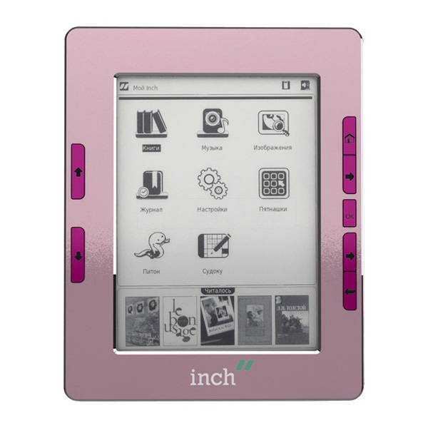 Изображение товара Электронная книга Inch A5i 2Gb розовый
