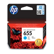 Изображение товара Картридж для струйного принтера HP 655 голубой CZ110AE