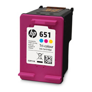 Изображение товара Картридж для струйного принтера HP 651 многоцветный C2P11AE