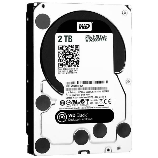 фото Жесткий диск wd 2tb black (wd2003fzex)