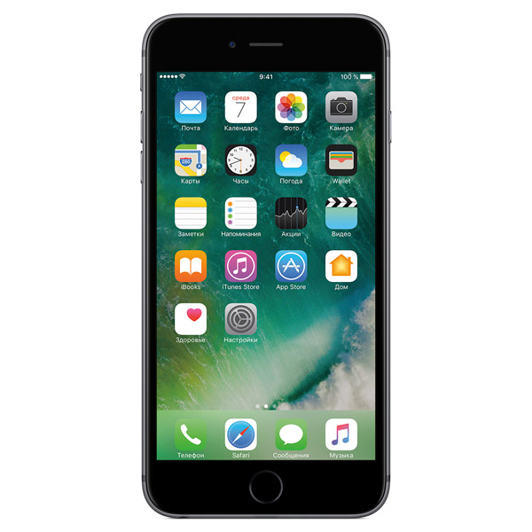 фото Смартфон apple iphone 6s+ 32gb space gray (fn2v2ru/a) восст.