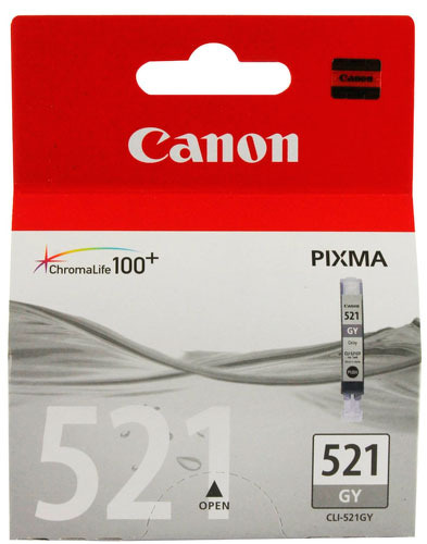 Изображение товара Картридж для струйного принтера Canon CLI-521 Grey