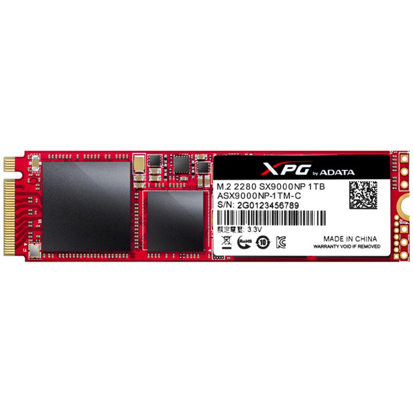 фото Внутренний ssd накопитель adata 1tb asx9000np-1tm-c xpg sx9000