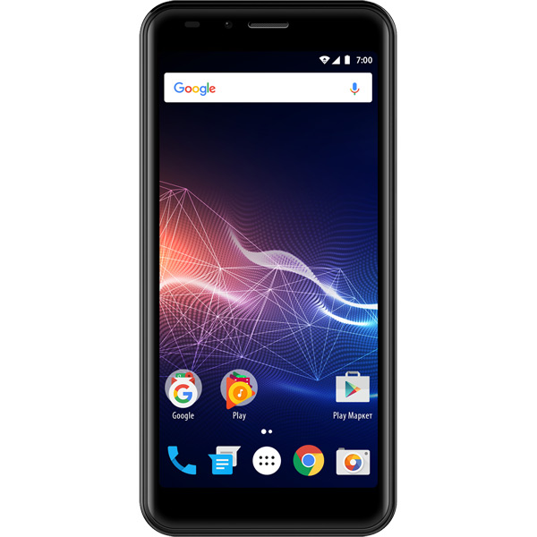 фото Смартфон vertex impress click 3g graphite