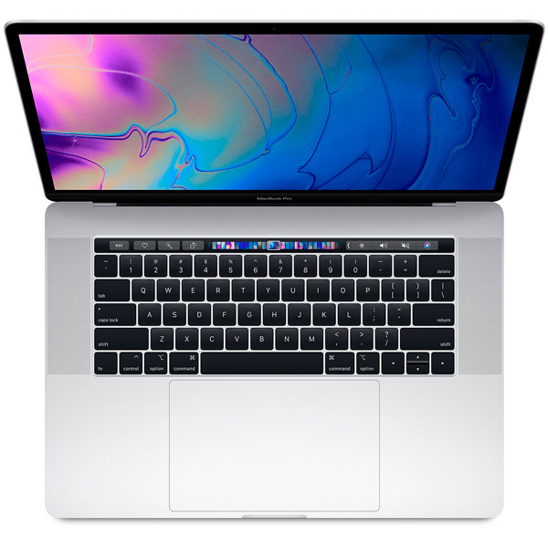 фото Ноутбук apple macbookpro 15 t.bar i7 2,6/16/r560 4gb/1tbssd sil