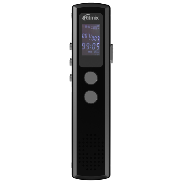Диктофон цифровой Ritmix RR-120 8GB Black