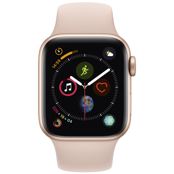 Изображение товара Смарт-часы Apple Watch S4 Sport 40mm Gold Al/Pink Sand Sport Band