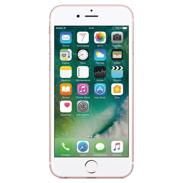 фото Смартфон apple iphone 6s 64gb rose gold (fkqr2ru/a) восст.