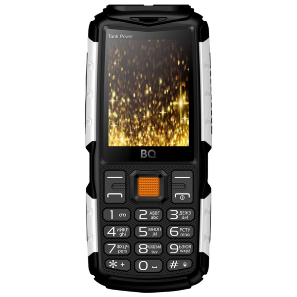 фото Мобильный телефон bq mobile bq-2430 tank power black/silver