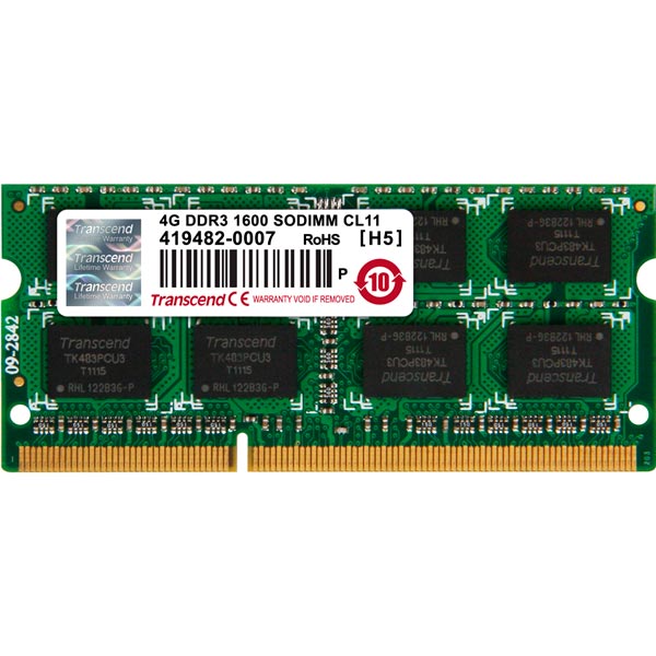 Купить Оперативная память Transcend 4GB JM1600KSN-4G в каталоге интернет магазина М.Видео по выгодной цене с доставкой, отзывы, фотографии - Екатеринбург