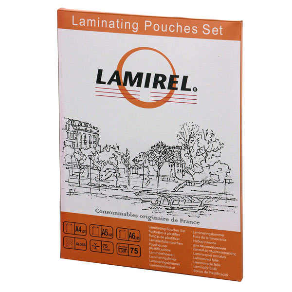 Lamirel набор А4, A5, A6 75 мкм по 25 шт. (CRC78787)