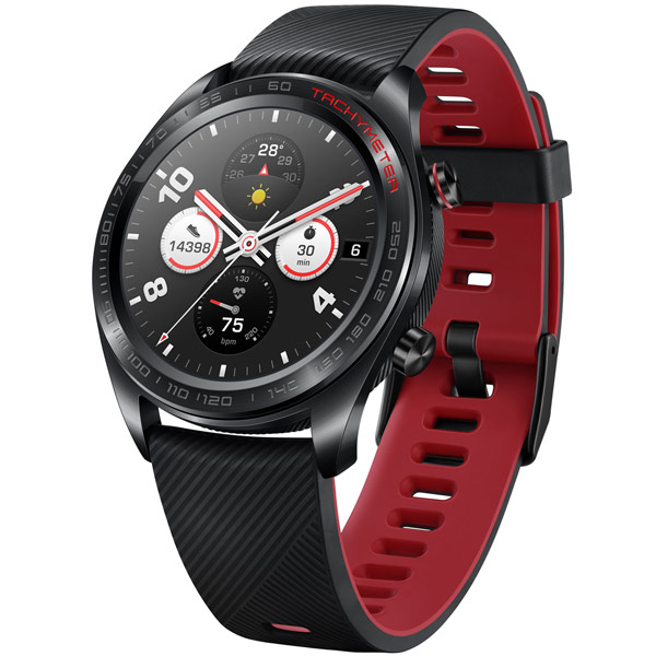 Смарт-часы Honor Watch Magic TLS-B19 Lava Black - характеристики,  техническое описание в интернет-магазине М.Видео - Москва - Москва