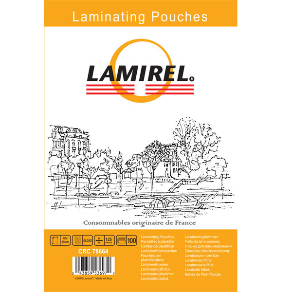 Lamirel 65x95мм, 125мкм, 100 шт.