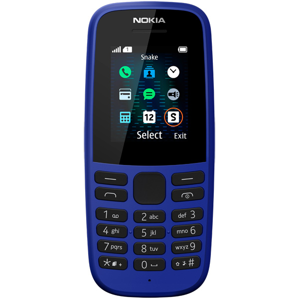 Nokia 105SS (2019) Blue (ТА-1203)