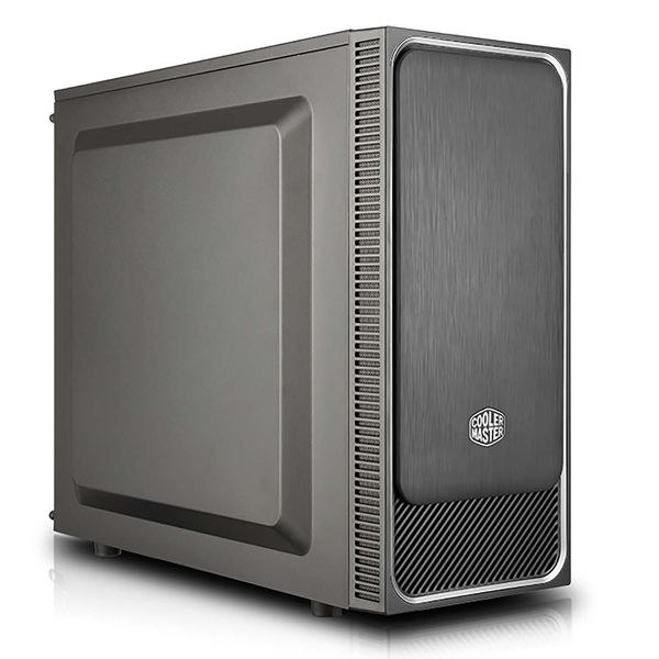 фото Корпус для компьютера cooler master masterbox e500l silver w/ steel side panel