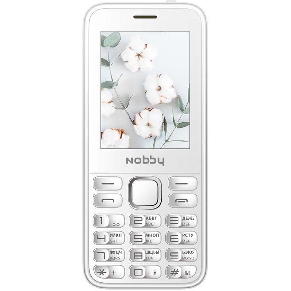 фото Мобильный телефон nobby 221 white