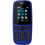 Изображение товара Мобильный телефон Nokia 105SS (2019) без ЗУ Blue (ТА-1203)