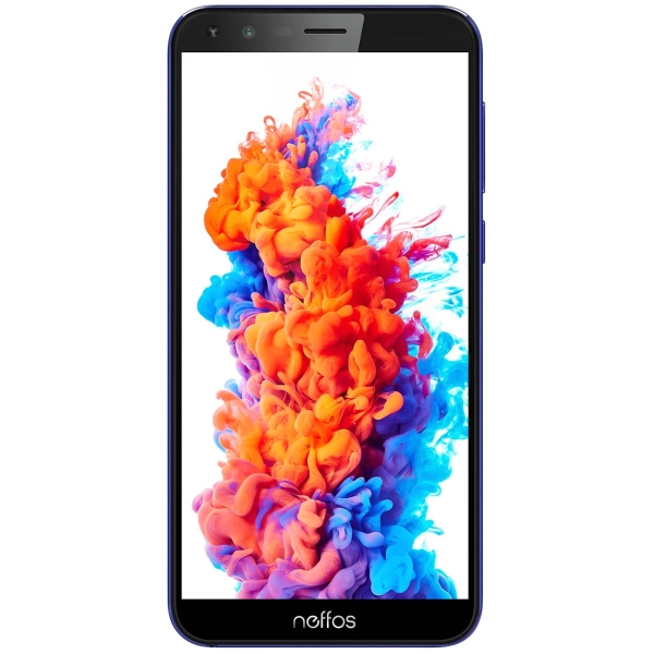 фото Смартфон neffos c5 plus 8gb blue