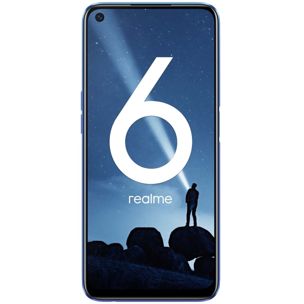 Купить Смартфон Realme 6 8+128GB Comet Blue (RMX2001) в каталоге интернет магазина М.Видео по выгодной цене с доставкой, отзывы, фотографии - Владивосток