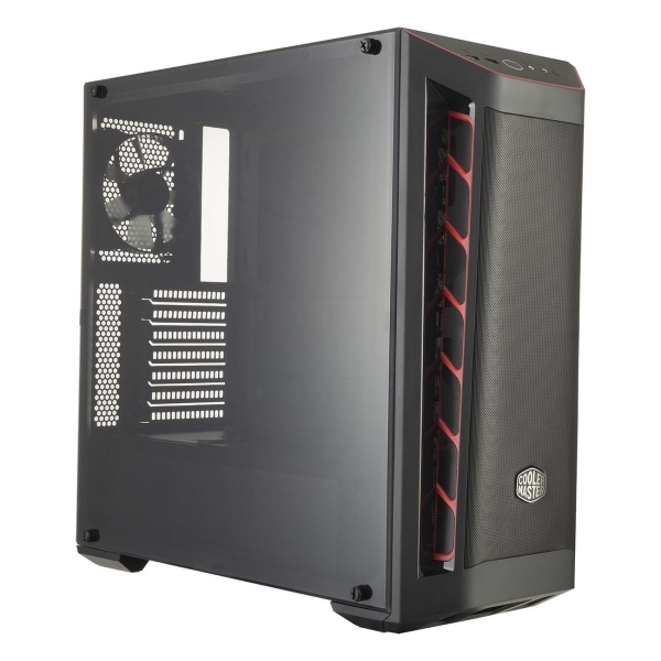 фото Корпус для компьютера cooler master masterbox mb511 mesh red trim mcb-b511d-kann-s00