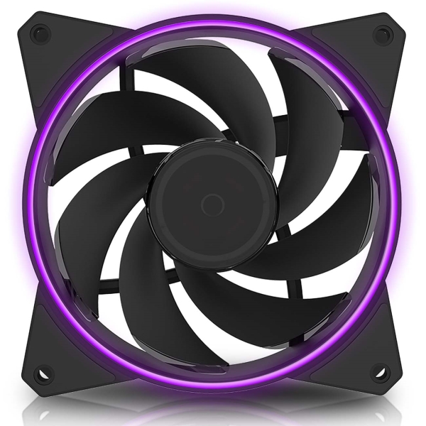 фото Вентилятор для компьютера cooler master masterfan mf122r rgb r4-122r-20pc-r1