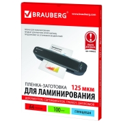 Изображение товара Плёнка для ламинирования Brauberg А4 100шт (530803)