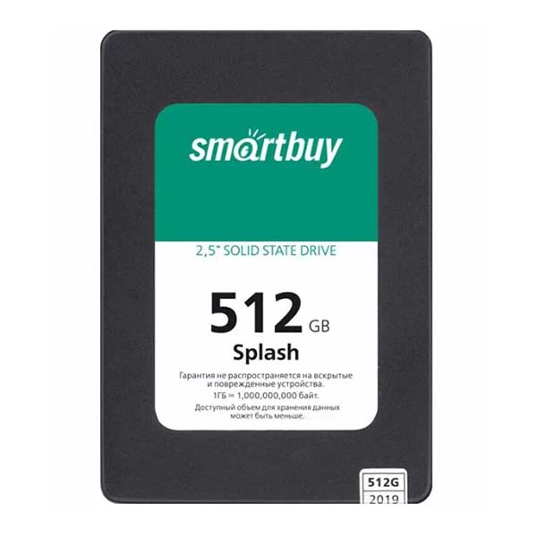 Smartbuy 512GB Splash (SBSSD-512GT-MX902-25S3)