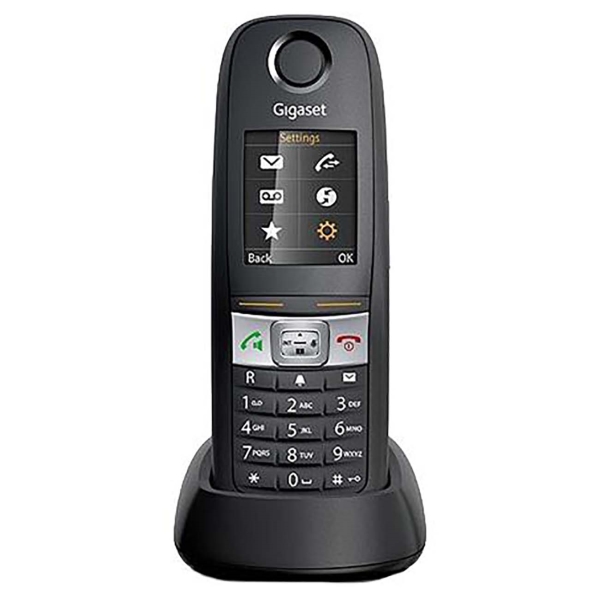 фото Трубка к та gigaset e630h black (s30852-h2553-s301)