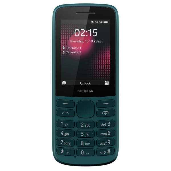 Nokia 215 4G DS Cyan (TA-1272)