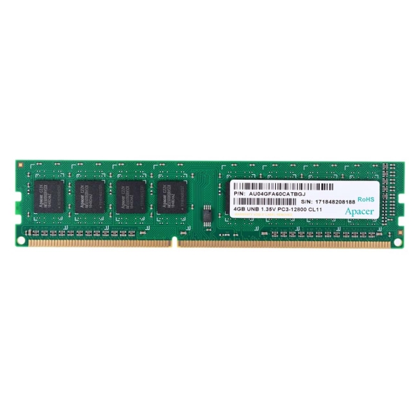 фото Оперативная память apacer 4gb ddr3l dimm (au04gfa60catbgj)