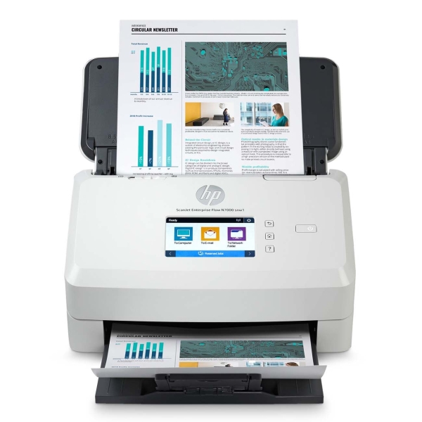 фото Сканер hp scanjet enterprise flow n7000 snw1 (6fw10a)