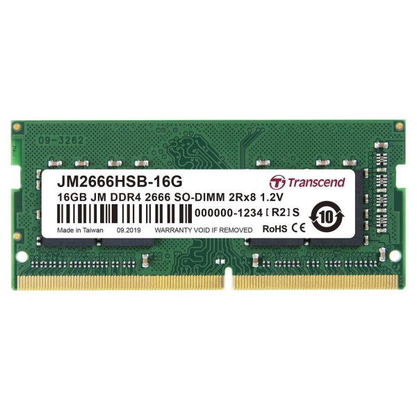 Transcend 16GB DDR4 SO-DIMM (JM2666HSB-16G)