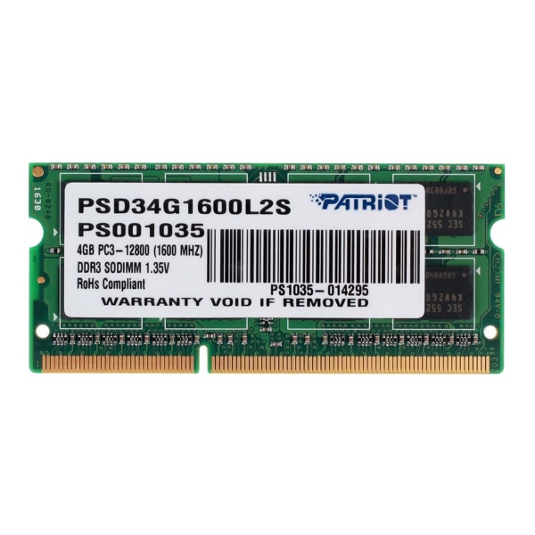 Ddr3 1600 sodimm on sale 4gb