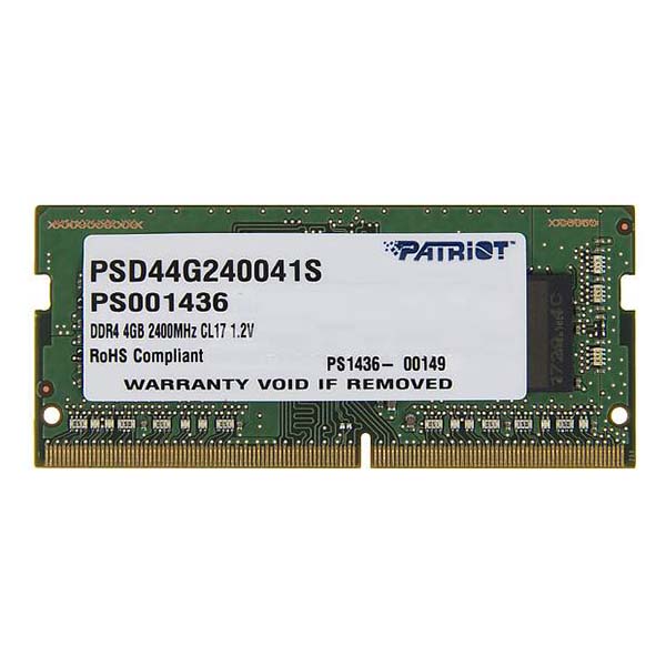 Patriot 4GB Signature DDR4 2400Mhz (PSD44G240041S)