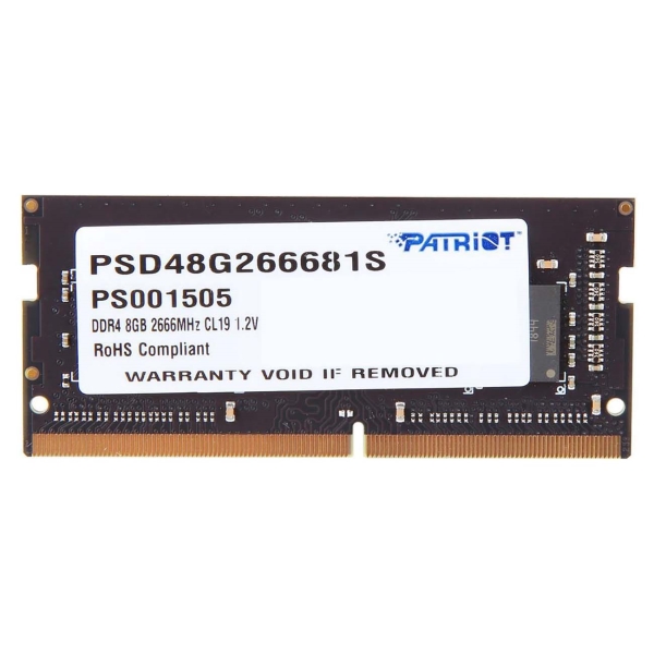 Patriot 8GB Signature DDR4 2666Mhz (PSD48G266681S)