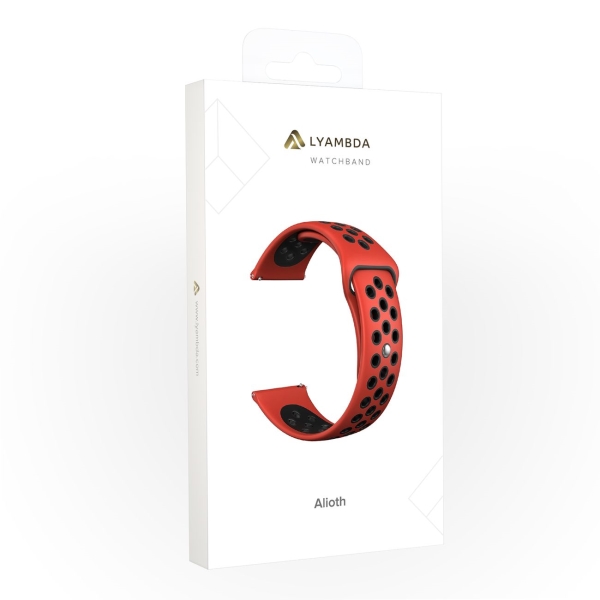 LYAMBDA 22mm ALIOTH DS-GS-03-22-RD Red/Black