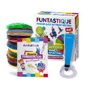 Изображение товара 3D-ручка Набор Funtastique 4-1-FPN04U-PLA-20-SB