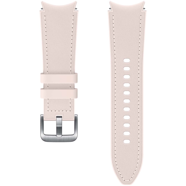 Samsung Hybrid Leather Watch4/Classic S/M розовый