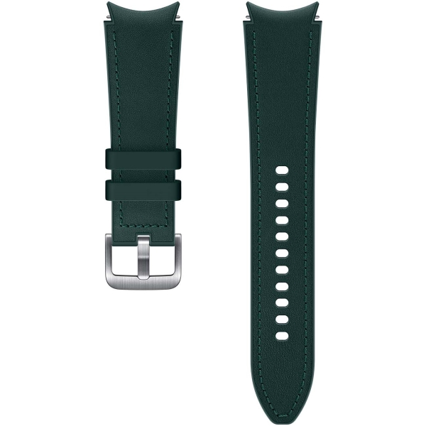 Samsung Hybrid Leather Galaxy Watch4/Classic M/L зеленый