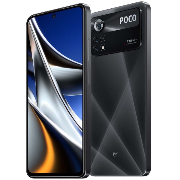 poco x4 pro 5g laser black 6gb ram 128gb rom