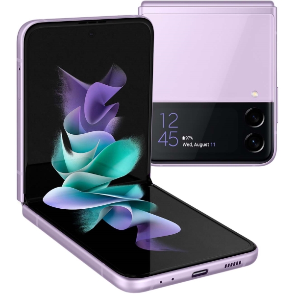 samsung z flip 3 lavender