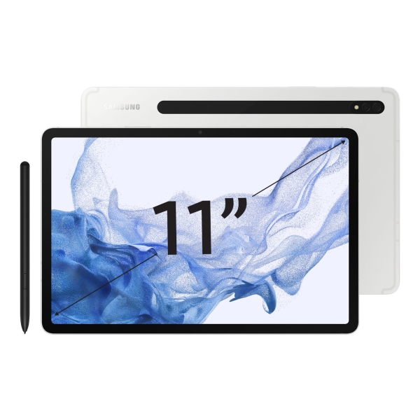 Планшет Samsung Galaxy Tab S8 5G 128GB Silver (SM-X706)