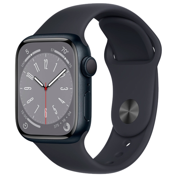  Смарт-часы Apple Watch Series 8 41mm Midnight Aluminium (ремешок Regular)