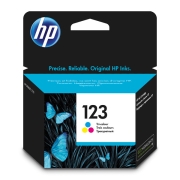 Изображение товара Картридж для струйного принтера HP 123 цветной F6V16AE