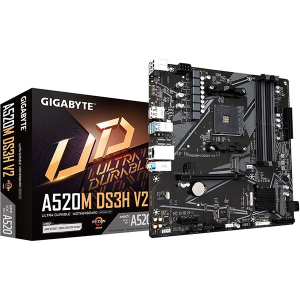 Материнская плата GIGABYTE A520M DS3H V2