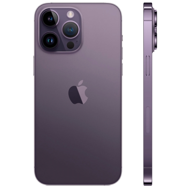 Изображение товара Восстановленный смартфон Apple iPhone 14 Pro Max 128GB Dual Sim Deep Purple, хороший (без RuStore)