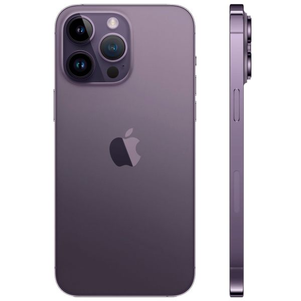 Изображение товара Восстановленный смартфон Apple iPhone 14 Pro Max 256GB Dual Sim Deep Purple, хороший (без RuStore)