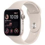 Изображение товара Восстановленные смарт-часы Apple Watch SE 2022 44mm Starlight Aluminum Case with Starlight Sport Band, размер Regular (MNJX3), хороший