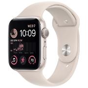 Изображение товара Восстановленные смарт-часы Apple Watch SE 2022 44mm Starlight Aluminum Case with Starlight Sport Band, размер S/M (MNTD3), как новый